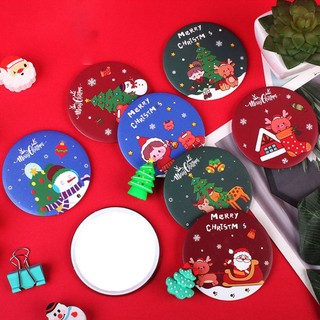  Gương Mini Bỏ Túi Gương Noel Cầm Tay Gương Trang Điểm Mini Bỏ Giỏ Xách Phụ Kiện Không Thể Thiếu Trong Túi Xách Chị Em 