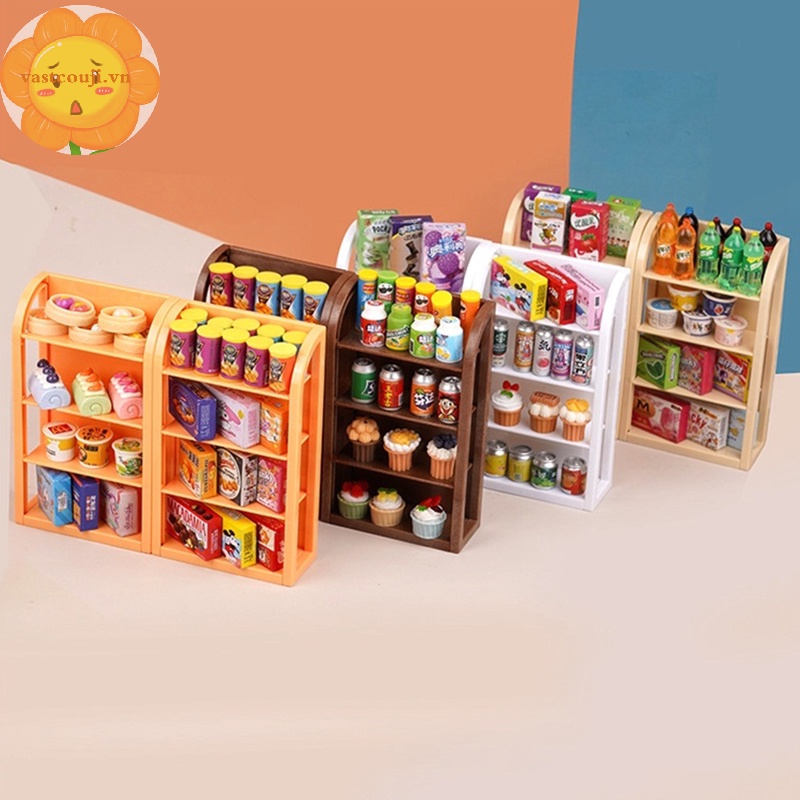 Vastji Kệ Trưng Bày Mô Hình Siêu Nhân Mini Tỉ Lệ 1: 12 Trang Trí Nhà Búp Bê vn