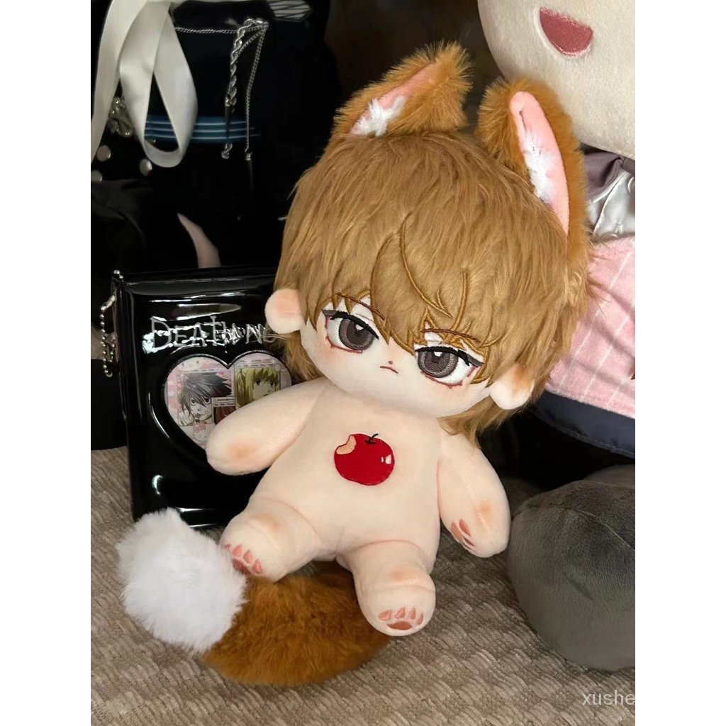 New death note night Shenyue 20cm cotton doll cat month cute doll anime peripheral advanced gift