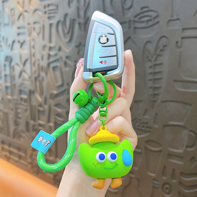 Móc Khóa Hình Búp Bê Hoạt Hình Sáng Tạo