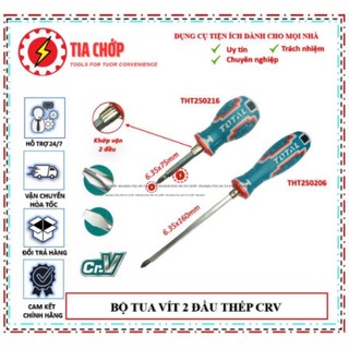 Bộ tua vít 2 trong 1 total tht250206 tht250216