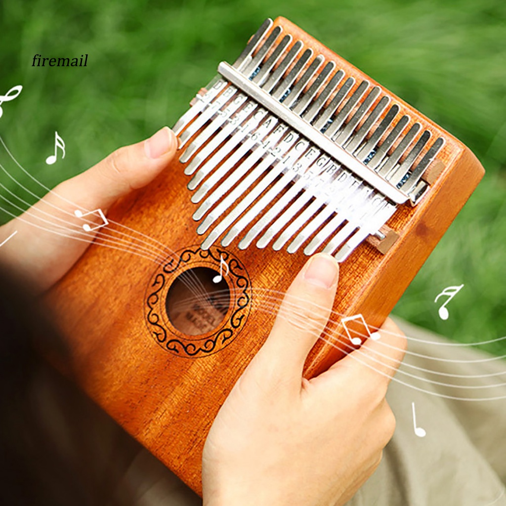 Đàn kalimba 17 Phím Có Thanh Bảo Vệ Ngón Tay Cái