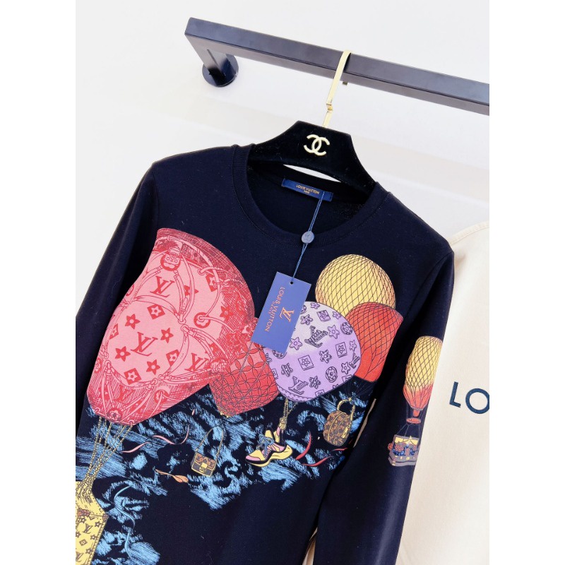 ❤️❤️❤️❤️ Áo sweater Nữ Tay Dài Thêu Hoa Cổ Thuyền