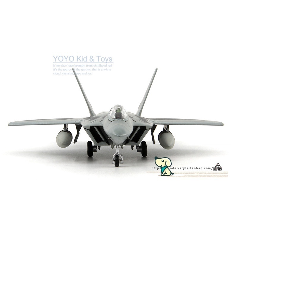 Mô Hình Máy Bay Chiến Đấu f-22a raptor fighter 03-4046 f22 Bằng Hợp Kim Tỉ Lệ 1 / 100 Đẹp Mắt