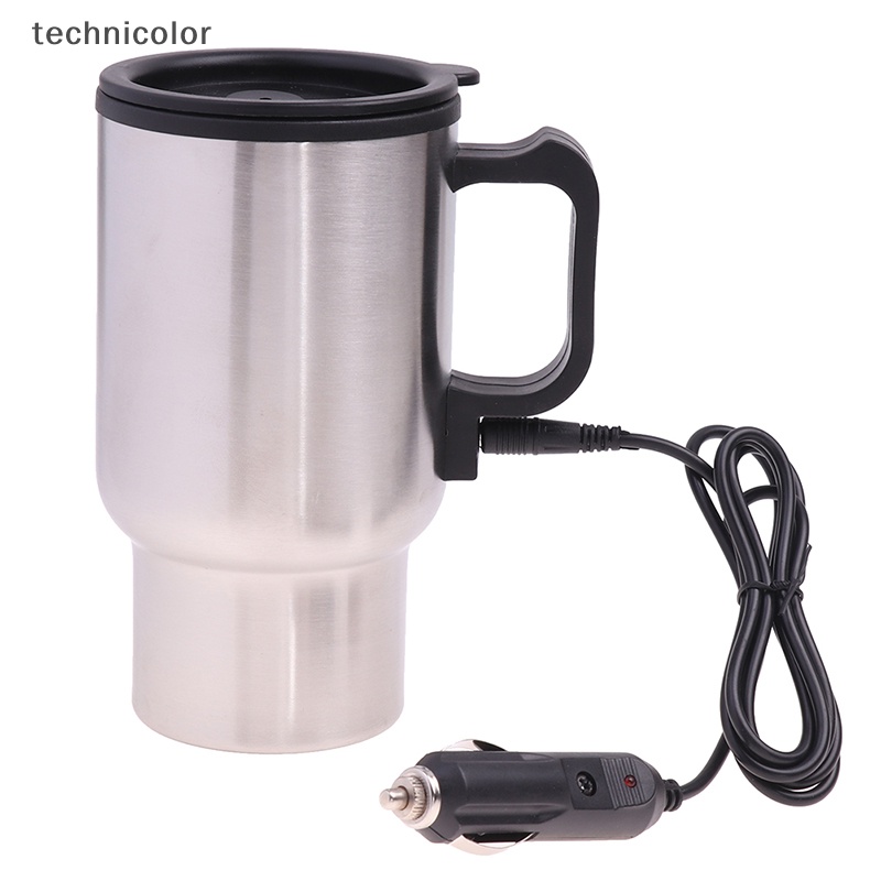 Đang Giảm Giá Bình Đun Nước Bằng Thép Không Gỉ 12v 450ml Cho Xe Hơi