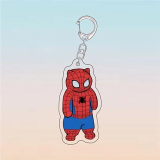 Dễ Thương Móc Khóa Hình spider man marvel Đáng Yêu
