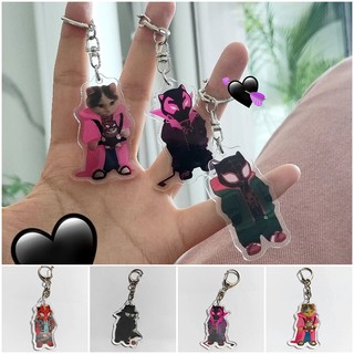Dễ Thương Móc Chìa Khóa Hình spider man marvel Bằng acrylic