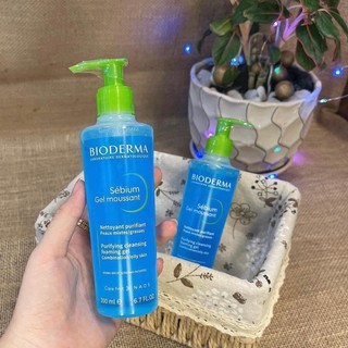 Sữa rửa mặt bioderma gel 200ml