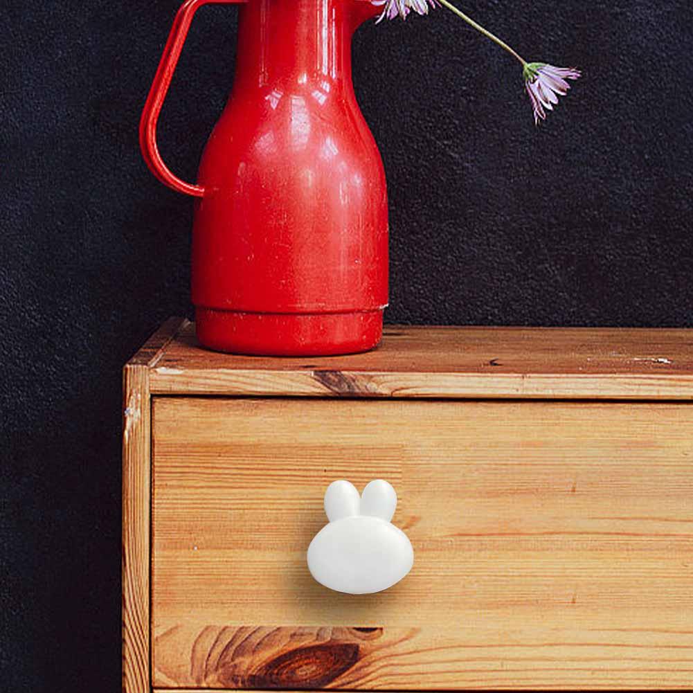 Dễ Thương Tay Nắm Cửa Tủ k2e9 Hình Thỏ Đáng Yêu