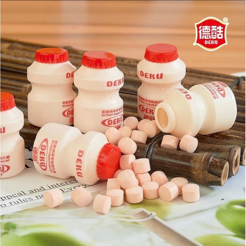 Kẹo viên nén sữa chua deku hũ bé 25 viên