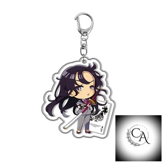 Móc khóa Anime HIGH CARD Finn Oldman Chris Redgrave Wendy Sato Phụ kiện trang trí túi xách Balo