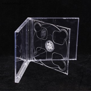 Hộp đựng đĩa cd 2 đĩa cd bằng nhựa pp hình vuông đáy trong suốt