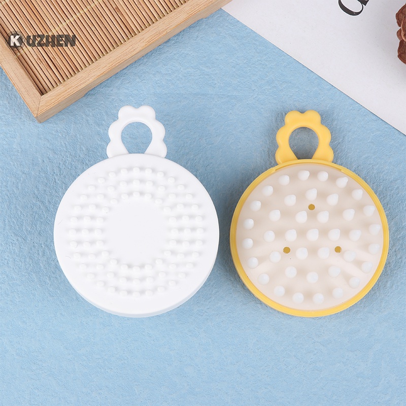 Kuzhen Lược Gội Đầu Mát Xa Da Đầu Bằng Silicon