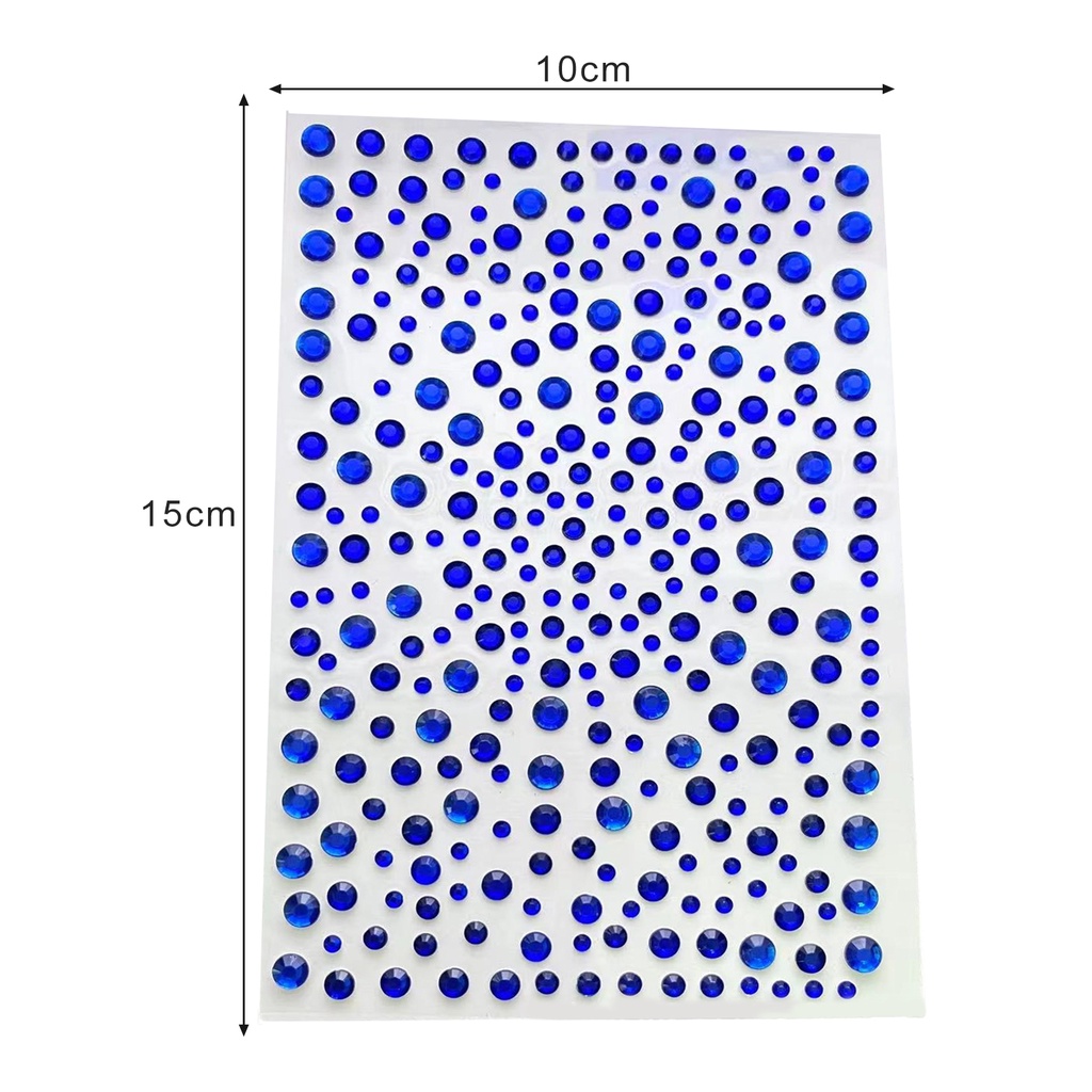 Đá Giả Ngọc Trai Tự Dính Chống Trượt Dùng Trang Trí Mặt Và Cơ Thể charms