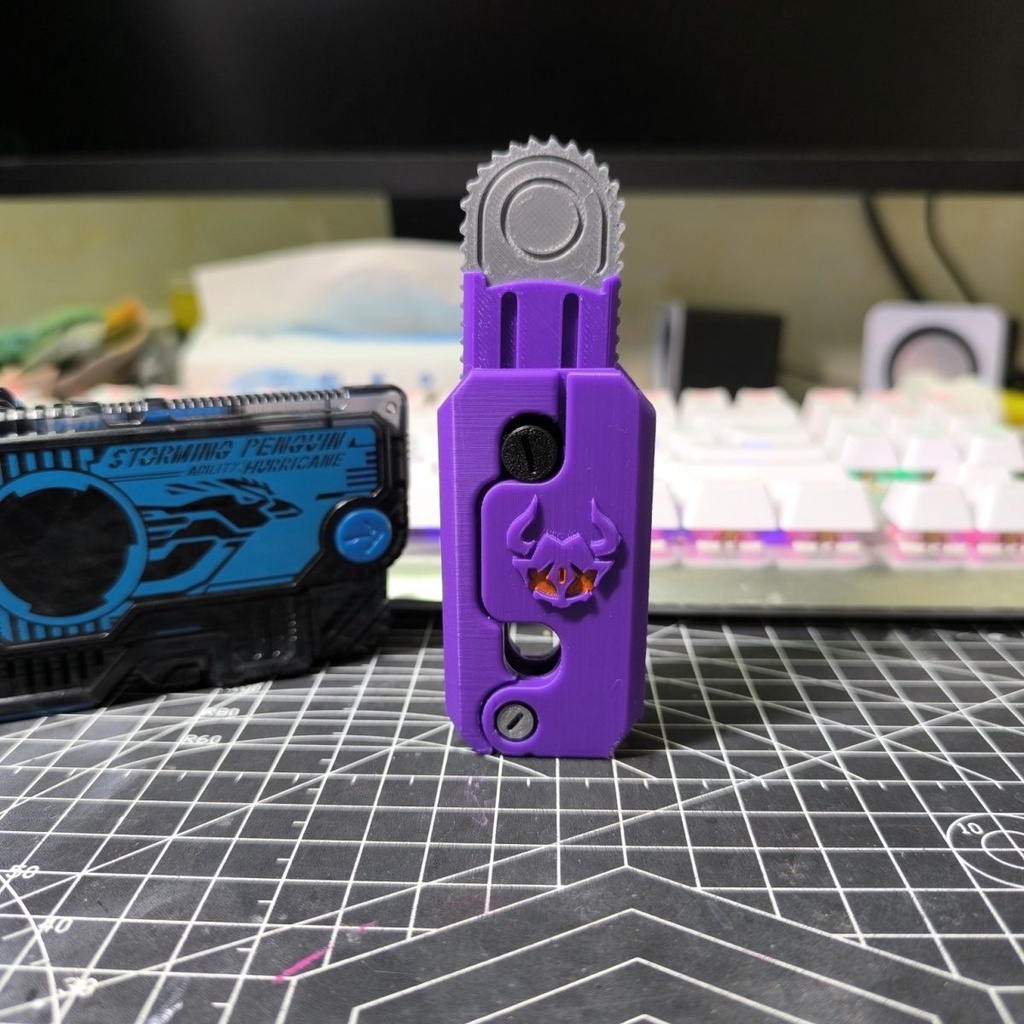 Kamen rider extreme fox overlord Dao Cắt Cà Rốt Phong Cách ins diy Cùng Một Tông Màu Phong Cách cos Dao Công Nghệ Màu Đen