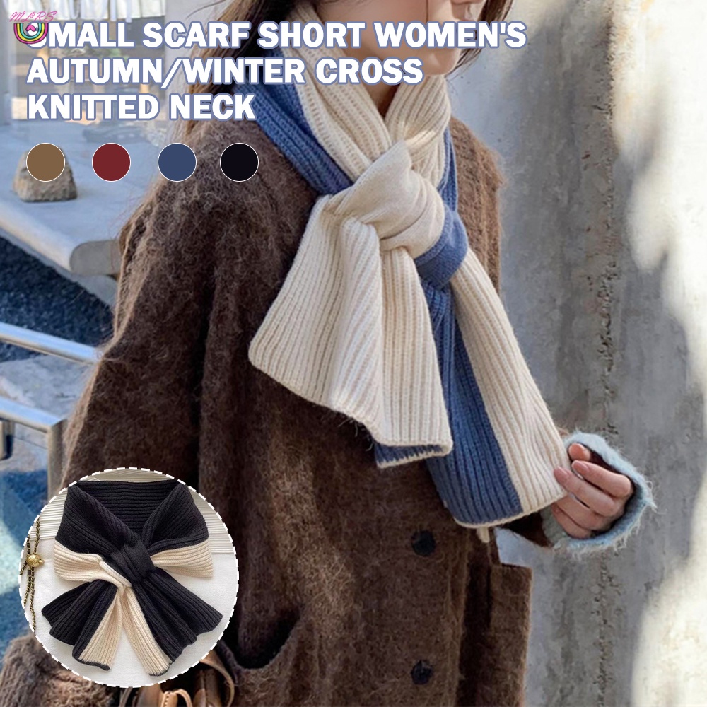 Khăn Choàng Cổ Mùa Đông Quấn Chéo Màu Mềm Mại Thoải Mái Thoáng Khí Cho Hoạt Động Ngoài Trời