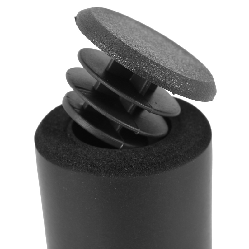 Vỏ Bọc Tay Lái Xe Đạp Leo Núi bmx mtb Bằng Silicon Siêu Nhẹ Màu Đen