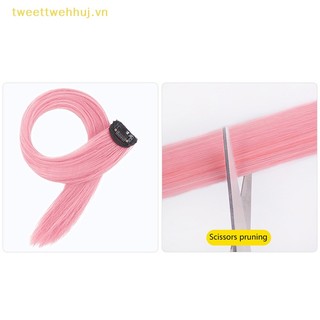 Tóc Giả Kẹp Nối Dài 60cm Dạng Thẳng