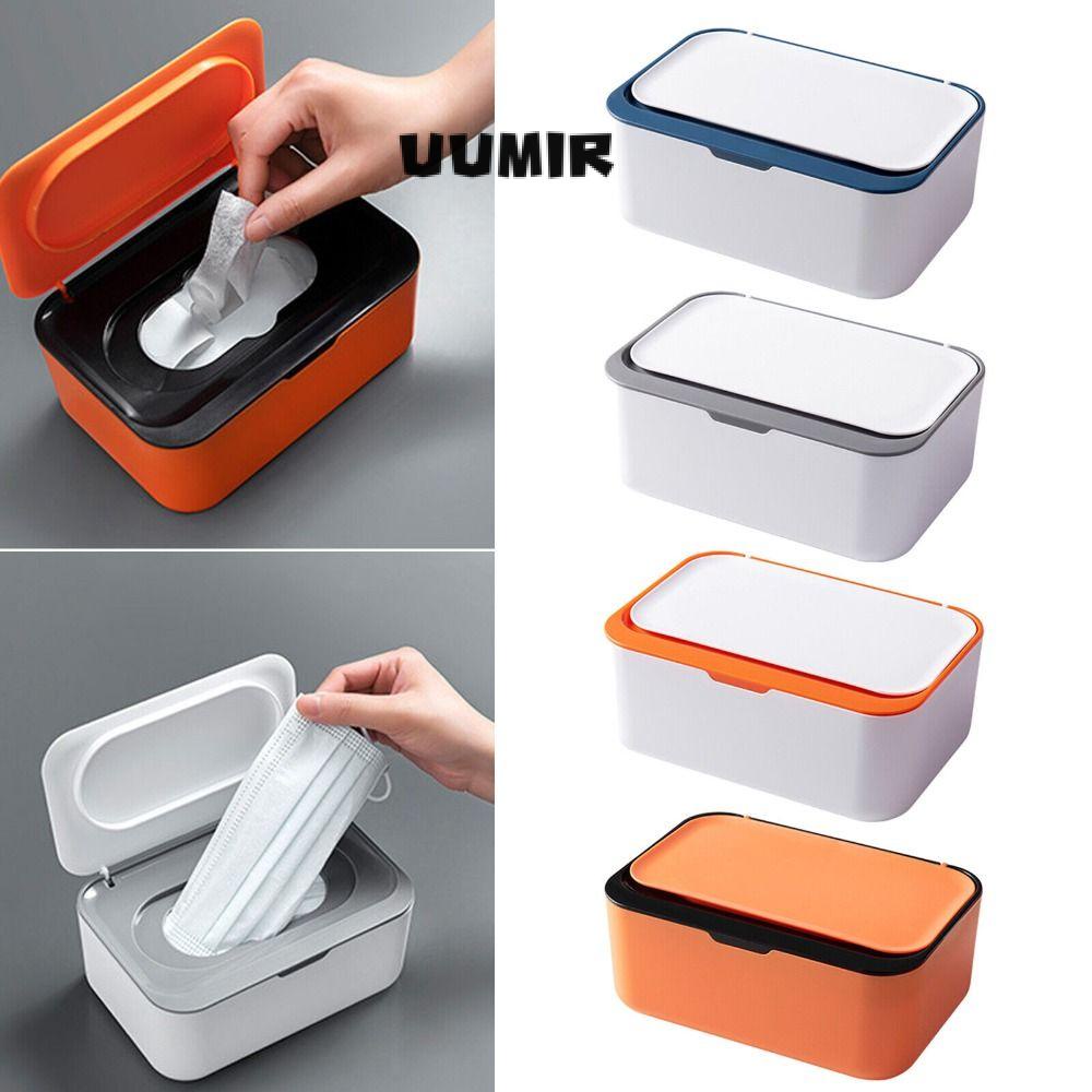  UUMIR Hộp Đựng Khăn Giấy Ướt Có Nắp Đậy Tiện Dụng 