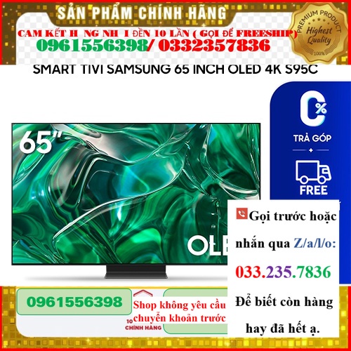RẺ_ Smart Tivi Samsung 65 inch OLED 4K S95C