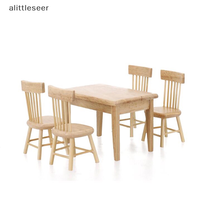 Mô Hình Bàn Ghế Trang Trí Nhà Búp Bê Tỉ Lệ 1 / 12