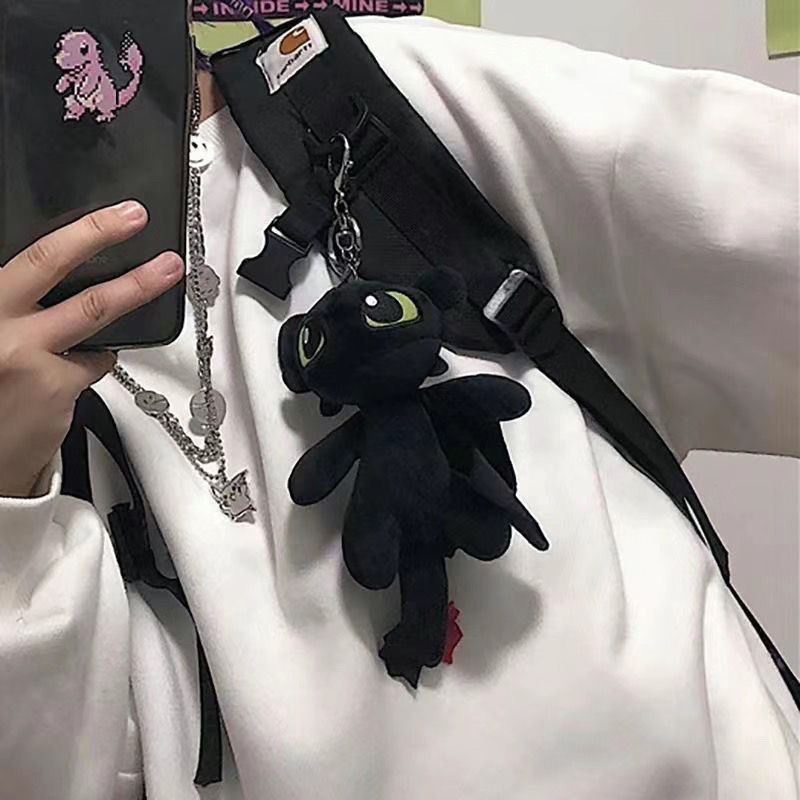 Móc Khóa Khủng Long Bay, Rồng Răng Sún Siêu Cute Phụ Kiện Treo Túi Balo Dễ Thương ZOE