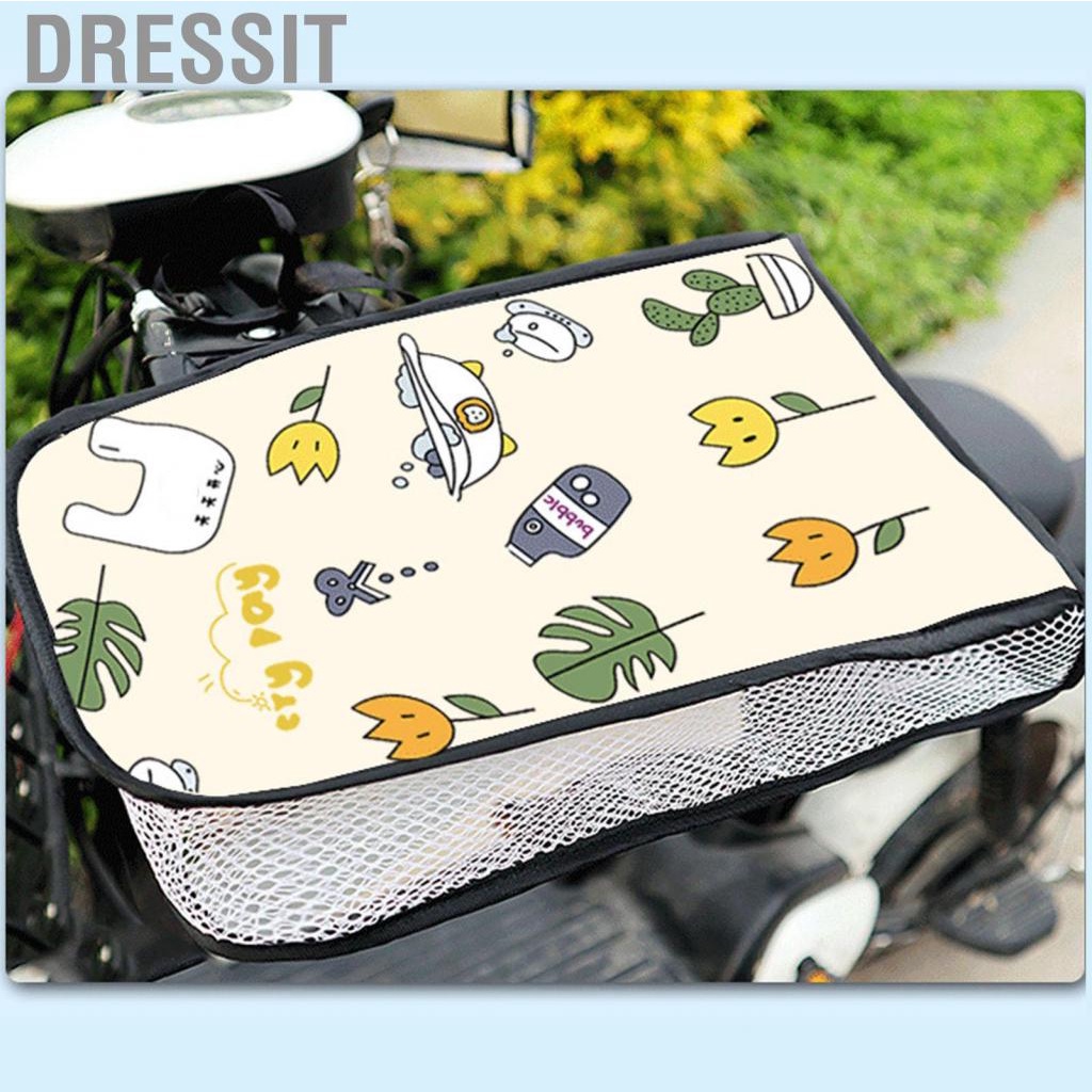 Dressit Handlebar Gloves Muffs  Mitts Comfortable Waterproof Universal Mesh Sun Protection Cute Pattern for Tricycle Summer