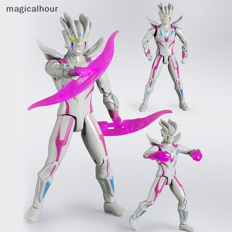Magicalhour ^ ^ Đồ trang trí Đồ Chơi Nhân Vật Ba Anh Hùng Trong Phim ultraman shf Hợp Thời Trang tiga Real Ligao g heisei Sưu Tầm