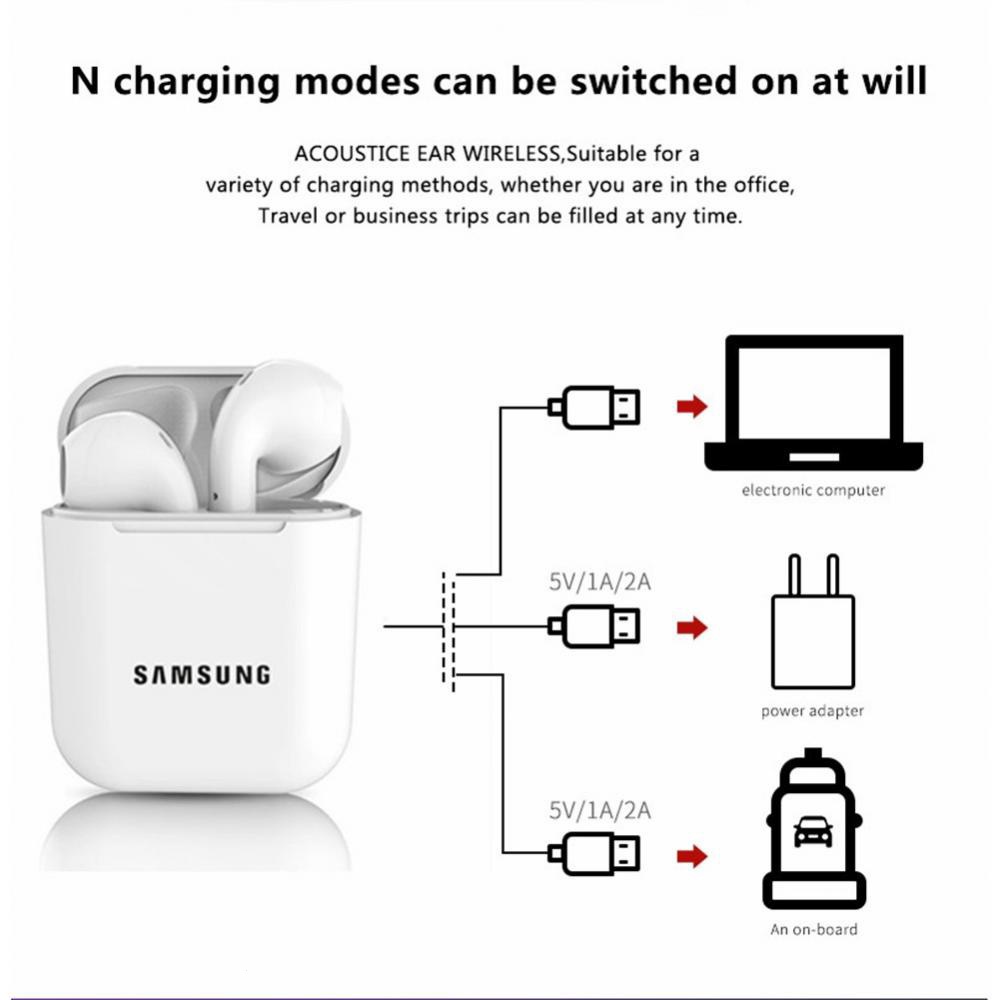 Tai Nghe Nhét Tai Thể Thao Không Dây 5.0 Cho samsung i12 tws