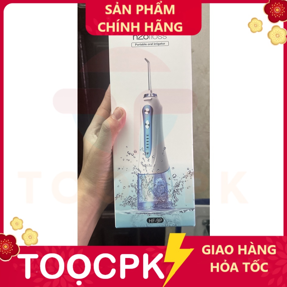 BH 3 tháng [ HF-9P xanh không túi ] Máy tăm nước H2OFloss HF6 , HF-9P  Lỗi 1 đổi 1, Bảo hành đổi mới