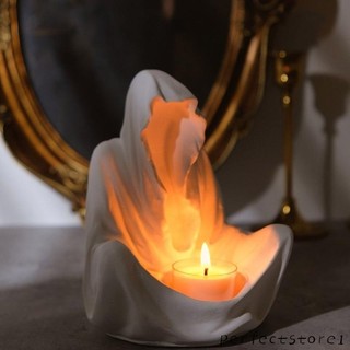 Khuôn Silicone Làm Nến Hình Phù Thủy Trang Trí Halloween