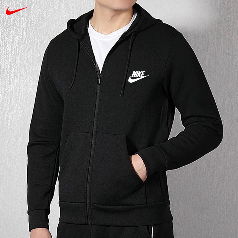 Áo Khoác Gió Nike 100% Chính Hãng Có Khóa Kéo Thời Trang Cho Nam