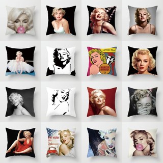 Vỏ Gối Vuông 45 * 45Cm In Hình Marilyn Monroe