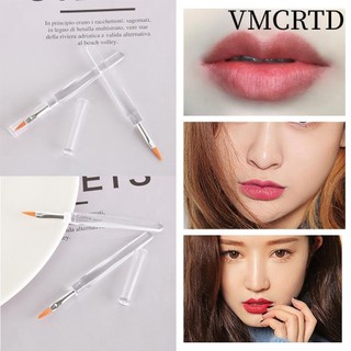 VMCRTD trang điểm môi tay cầm trong suốt đính pha lê