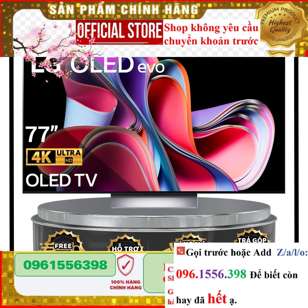 [77G3PSA]  Smart Tivi OLED Evo LG 4K 77 inch OLED77G3PSA ||Sale