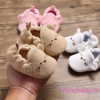 Giày cotton chống trơn trượt cho bé trai / gái