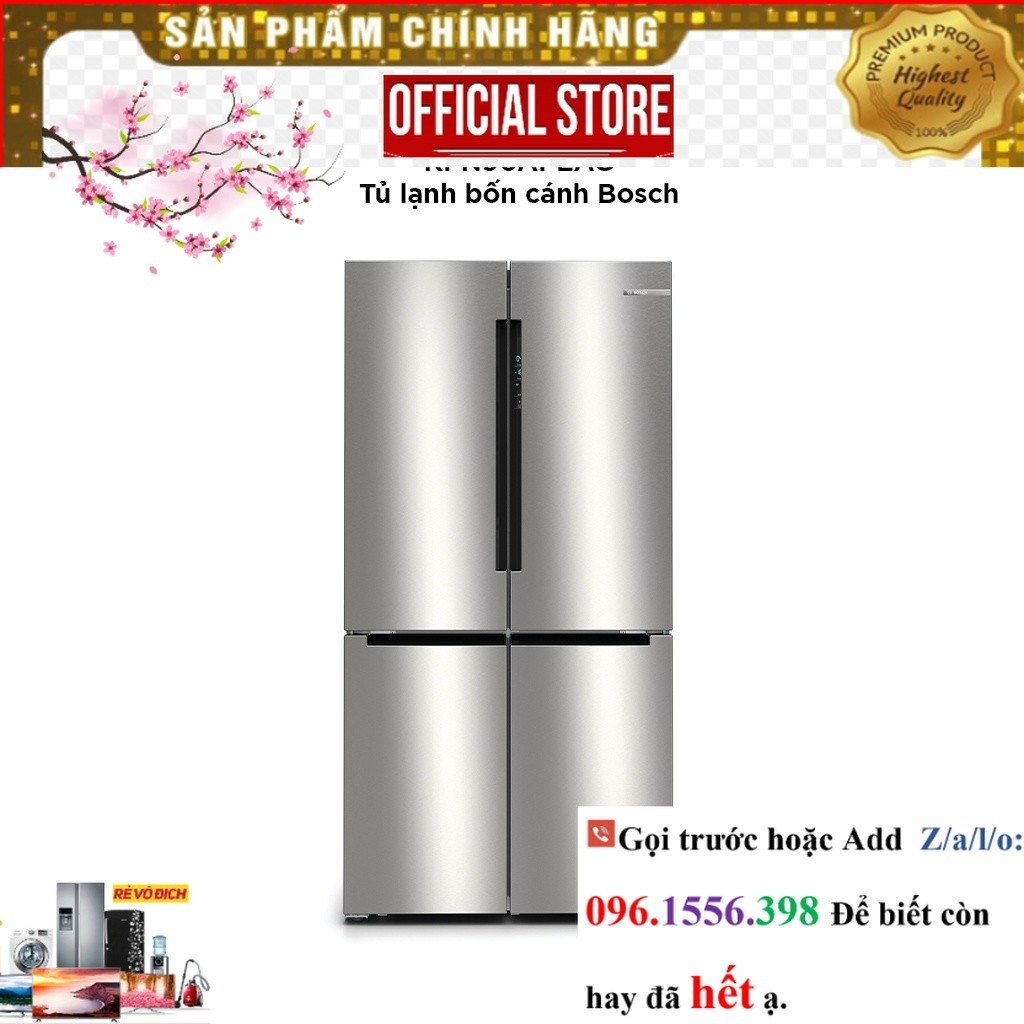 Tủ Lạnh 4 Cánh Bosch KFN96APEAG Series 6 ~P&G