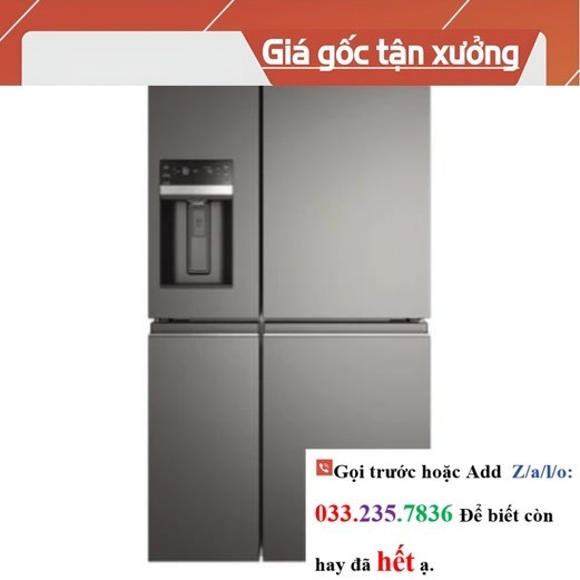 Tủ lạnh Electrolux inverter 607 lít EQE6879A-B <<Hãng