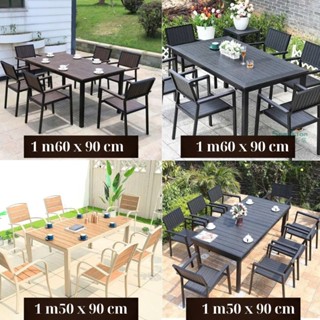 Bộ bàn ghế sân vườn ngoài trời HCN Bộ bàn ghế ban công ngoài trời nhôm đúc Bàn ghế ngoài trời - BO13