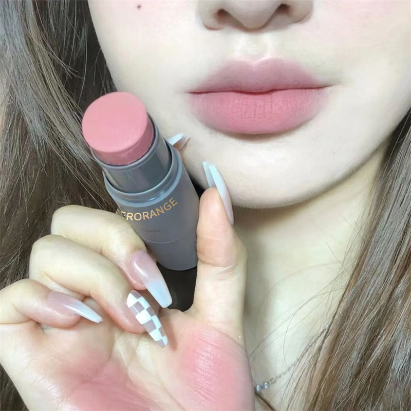 HERORANGE Phấn Má Hồng Hai Đầu Màu Cam Tự Nhiên Trọng Lượng 5g