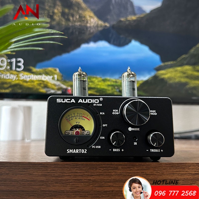 Amply + DAC + pre Đèn Smart 02 - Đọc Trực Tiếp USB