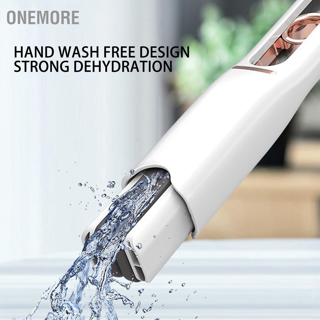 Onemore Cây lau nhà ngắn cầm tay Màn hình Rửa hấp thụ nước miễn phí PVA cho máy tính để bàn văn phòng