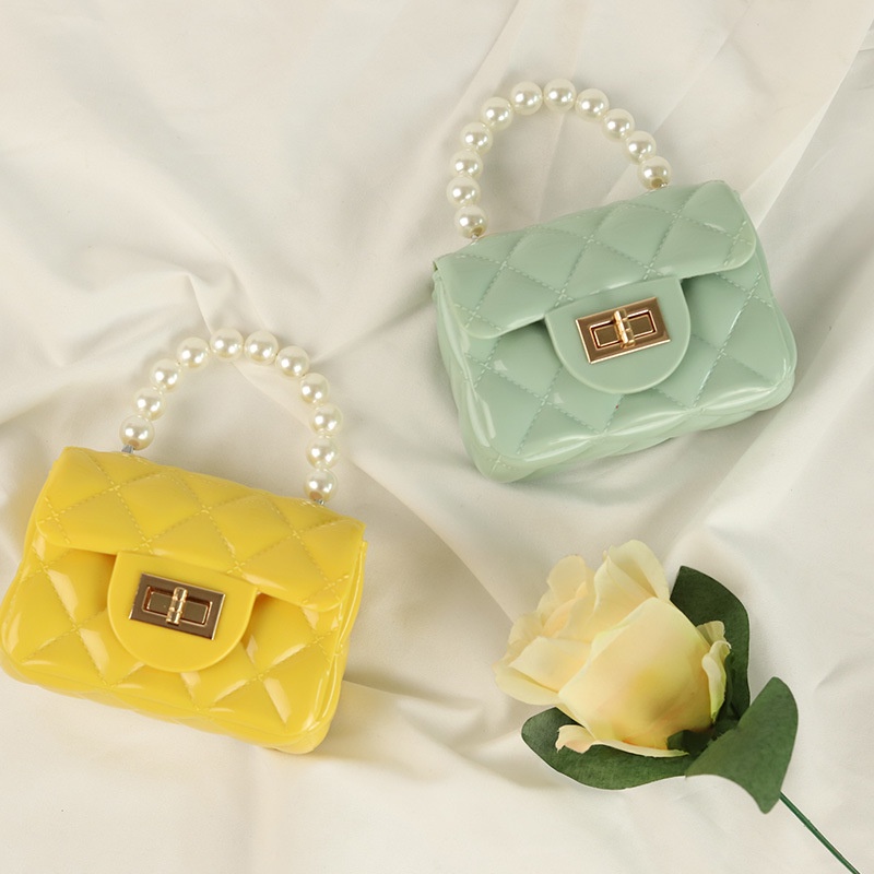 Túi Đeo Chéo jelly Hình Vuông Nhỏ Phong Cách Mới 2023 Cho Nữ