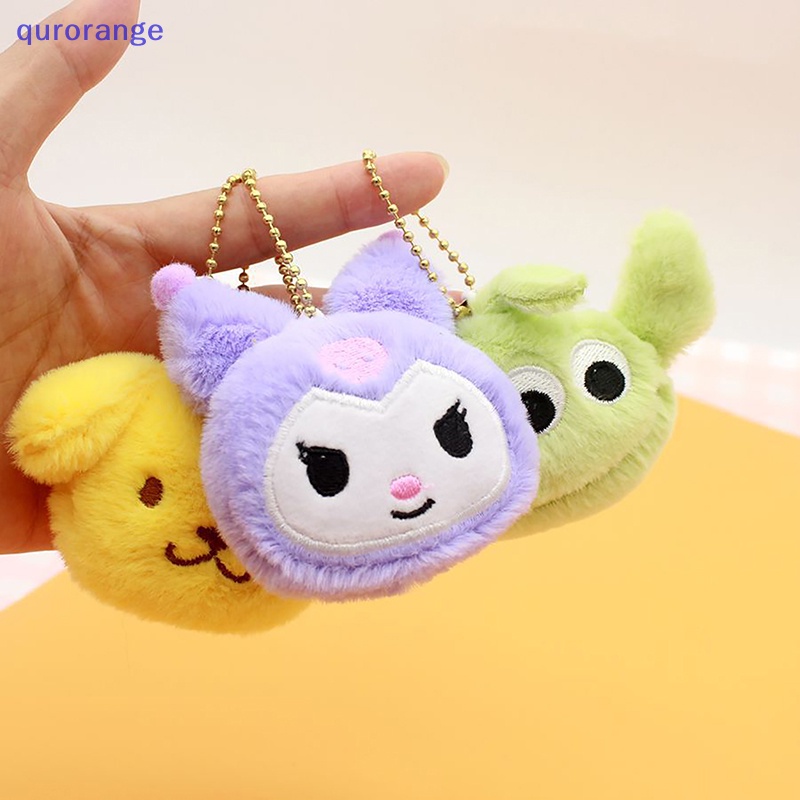 SANRIO Móc Khóa Hình Búp Bê Hoạt Hình kuromi cinnamoroll Nhồi Bông Đáng Yêu