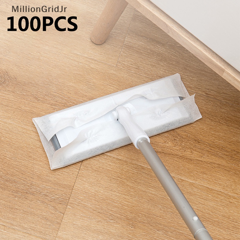 Set 100 Khăn Giấy Lau Bụi Tĩnh Điện Dùng Một Lần Cho Nhà Bếp jr