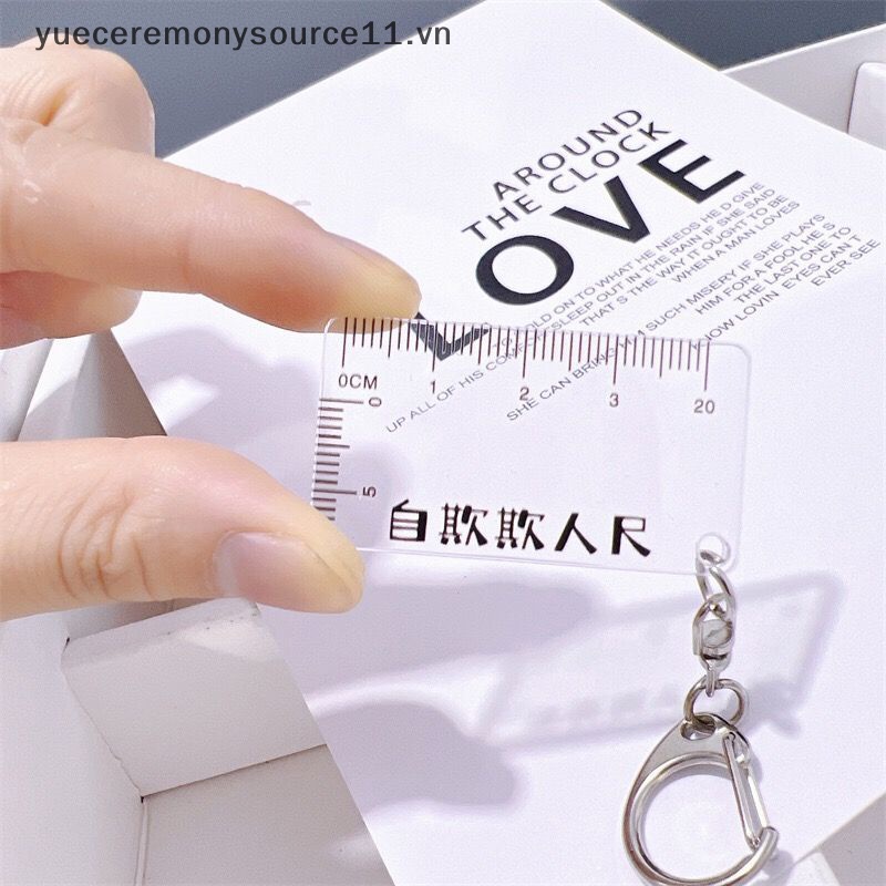 1 Móc Khóa Hình Thước Đo Lường Ngộ Nghĩnh