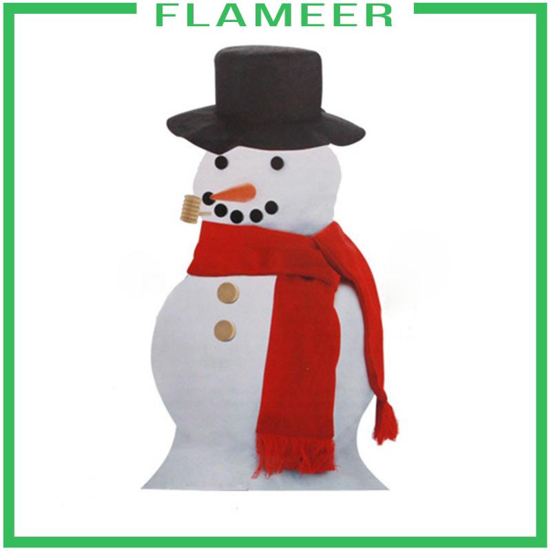 Set Đồ Hóa Trang Người Tuyết Kèm Khăn Choàng Cổ Và Mũ Cho Bé