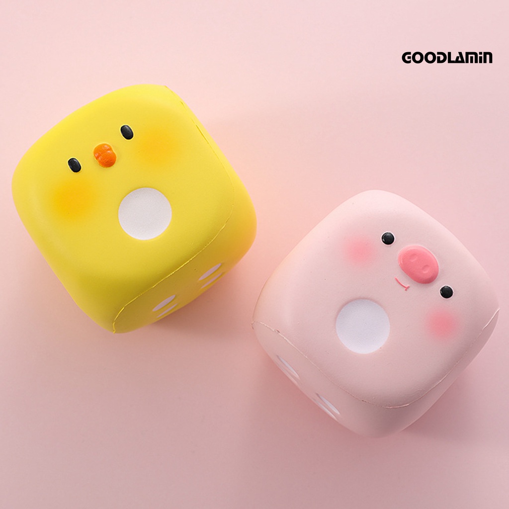 Goodlarxx Đồ Chơi Nắn Bóp Đàn Hồi Giảm stress Hình Xúc Xắc