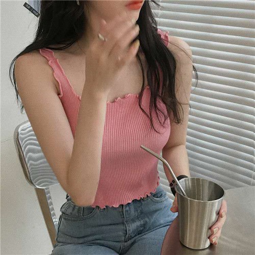 Áo Thun Ngắn Dáng Ôm Phong Cách Hàn Quốc Thời Trang Mùa Hè 2023 Cho Nữ