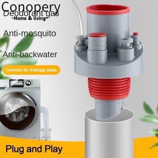 Conopery vòng đệm chặn ống thoát nước bồn rửa chén nhà bếp chống mùi hôi đa năng